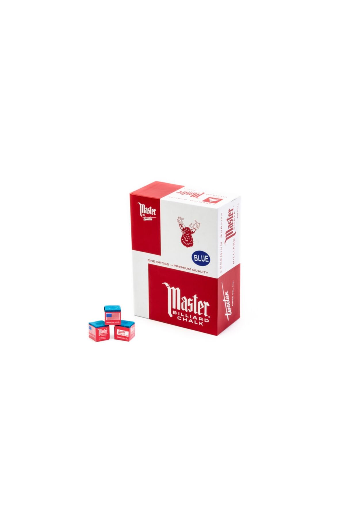 Master 12'li Mavi Bilardo Tebeşiri