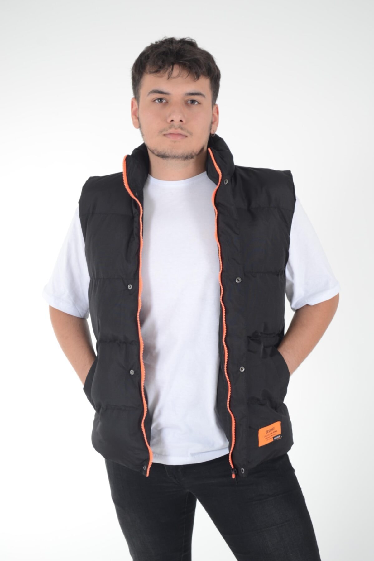 Wearz Xa Renkli Fermuarlı Çıtçıtlı Şişme Yelek