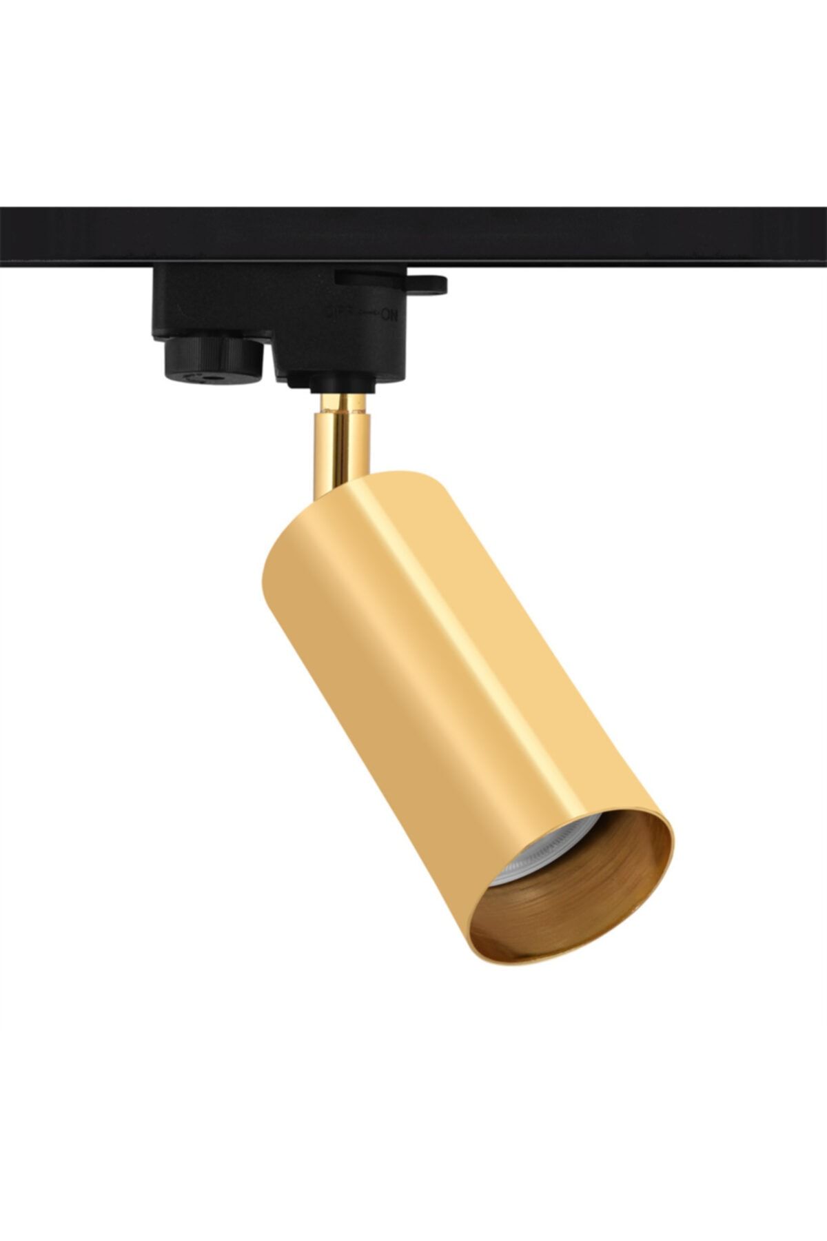 NEVO Gold Kaplama Dekoratif Ray Spot Gu10 Duy 3000k(günışıgı) Ampul Dahil