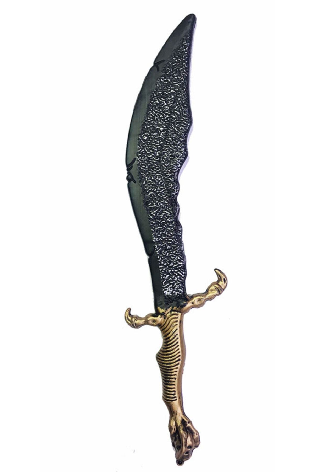Salkım Party Eskitilmiş Desenli Plastik Oyuncak Jack Sparrow Korsan Kılıcı 60 cm
