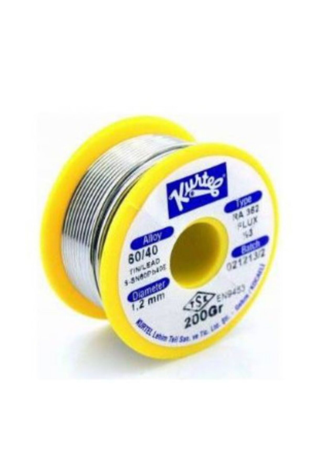 ATAELEKTRONİK Kurtel Lehim Teli 60/40 1,2 Mm 200 Gr Kurtel Lehim Teli 1.2 Mm 200 Gr 1,2mm 200 Gram Gıram
