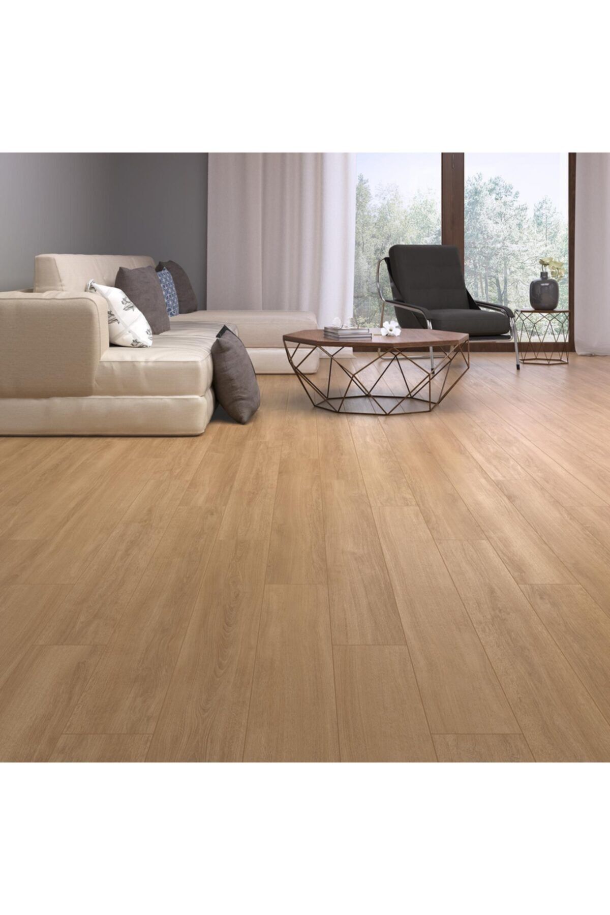 Çamsan Parke Çamsan Avangard Alaska Meşe 10mm Laminant Parke