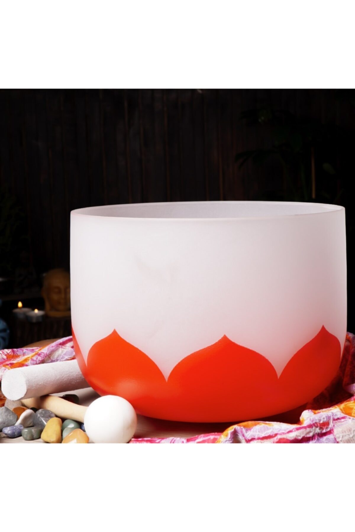 Mitr Kristal Quart Kase 8 Inç (muladhara)