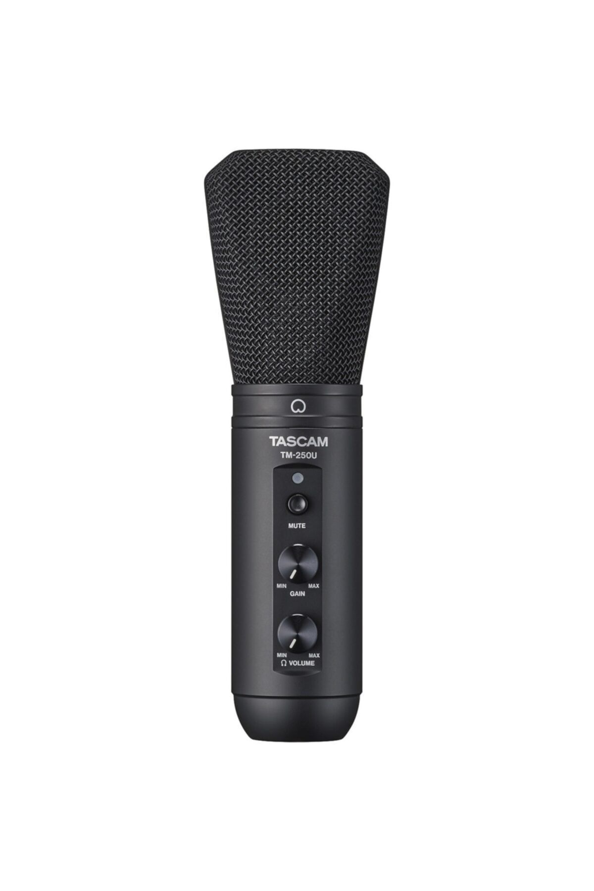 TASCAM Tm-250u Podcast Canlı Yayınlar Ve Kayıt Için Kulaklık Çıkışlı Usb Mikrofon