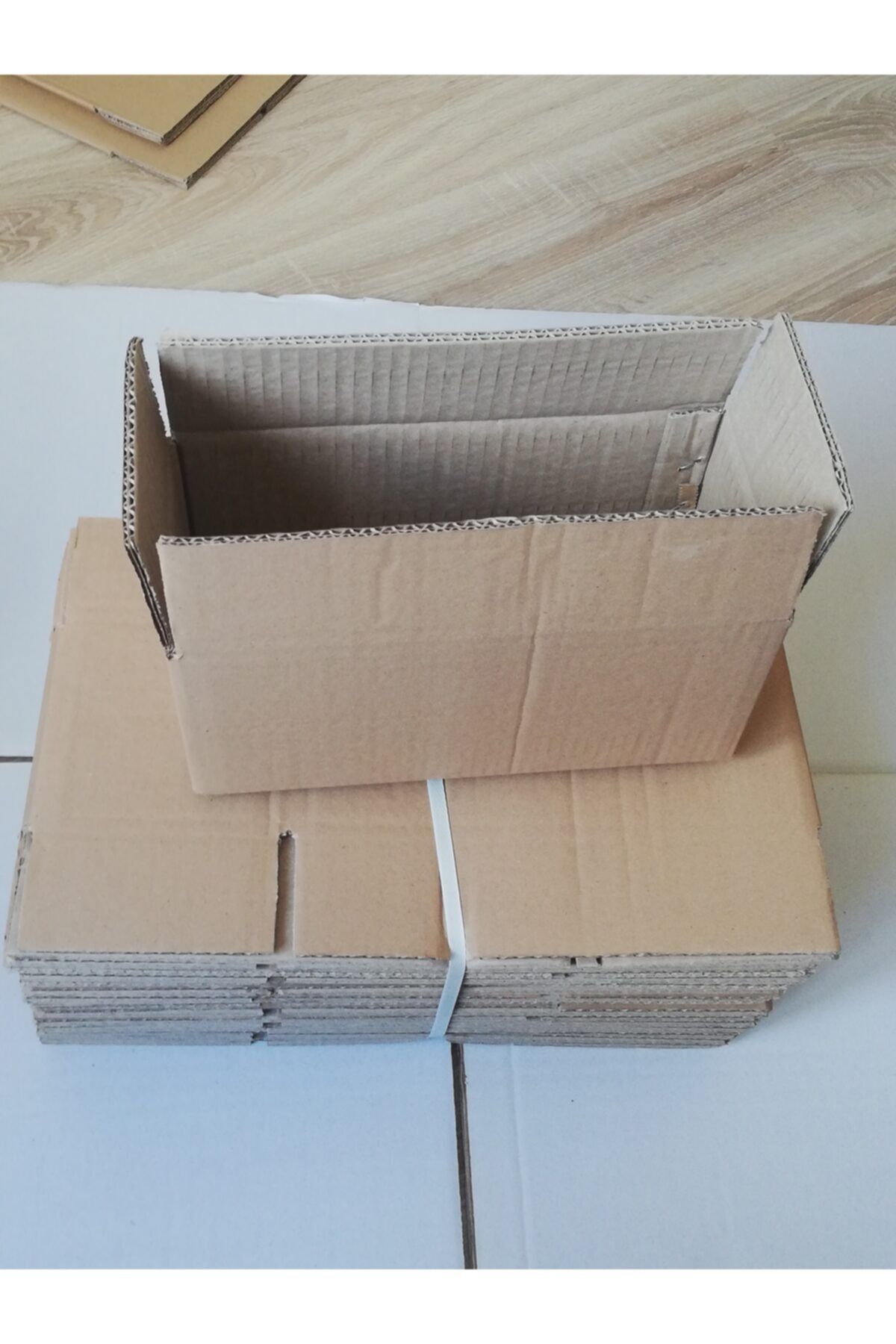 markeet Çift Oluklu (DOPEL) 12*26*12 Cm Boş Koli 15'li