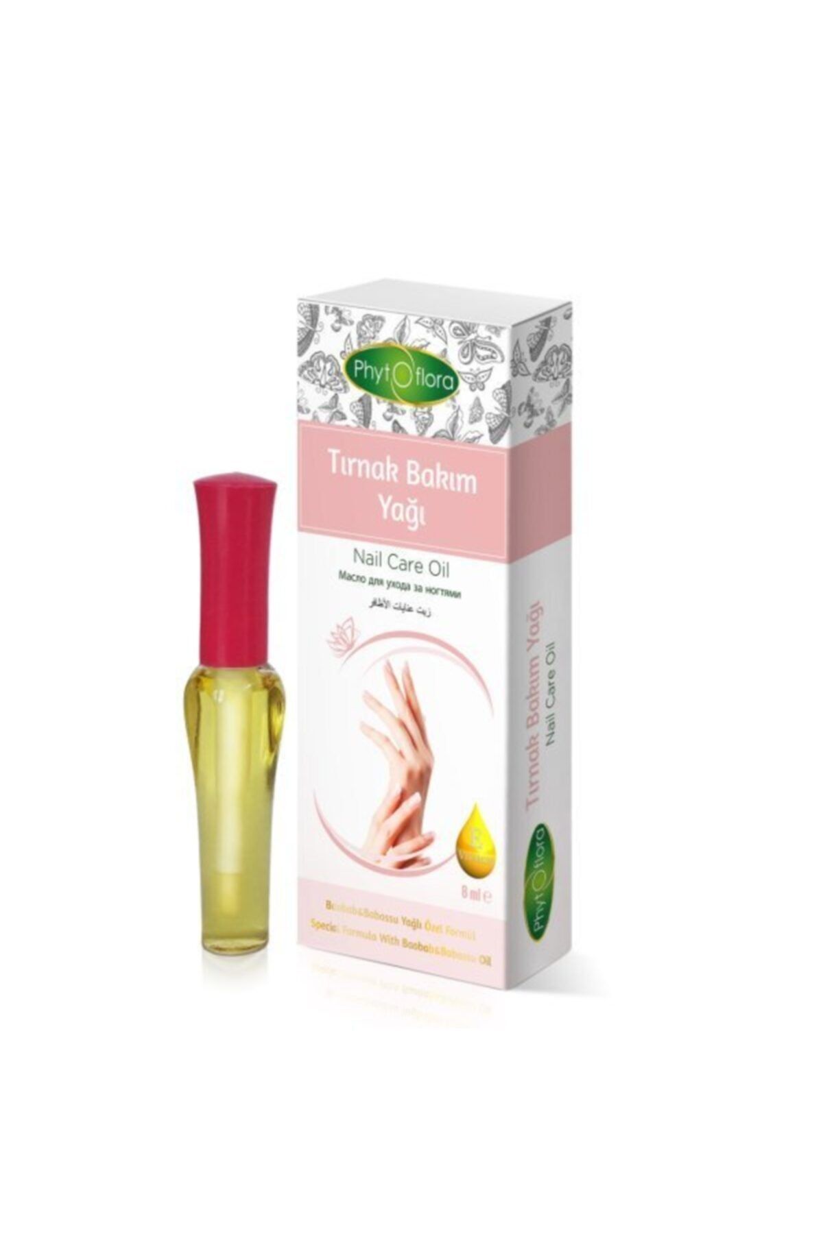 Phytoflora Tırnak Bakım Yağı 8ml silikon, Sülfat Ve Benzeri Kimyasallar Içermemektedir.