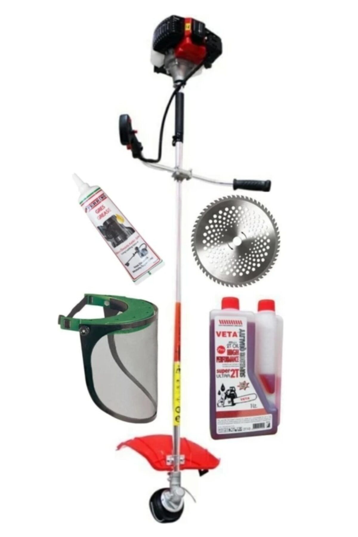 PorMax Bc 520 Benzinlı Motorlı Tırpan Set 1