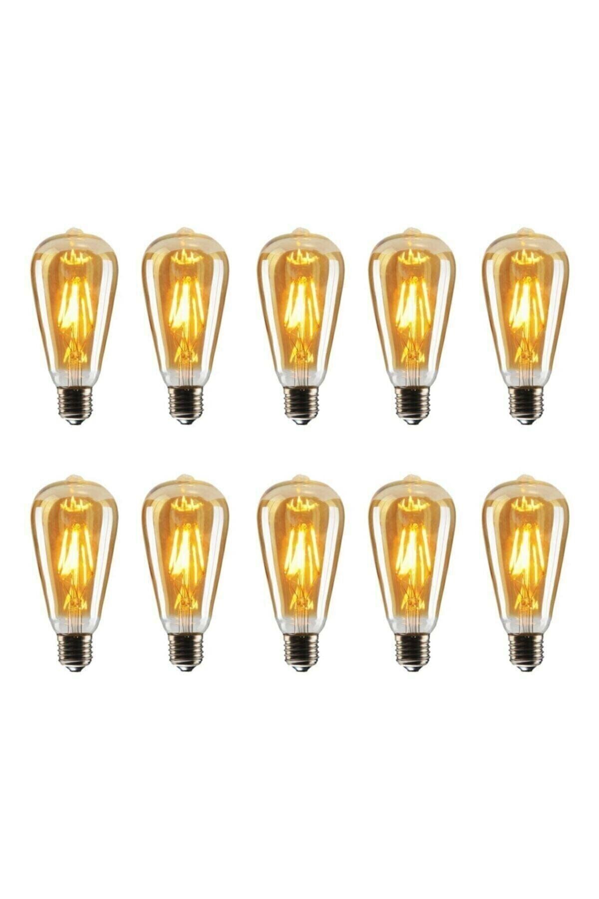 Gold ROYAL St64 4 Watt Rustik Led Ampul 10 Lu Paket