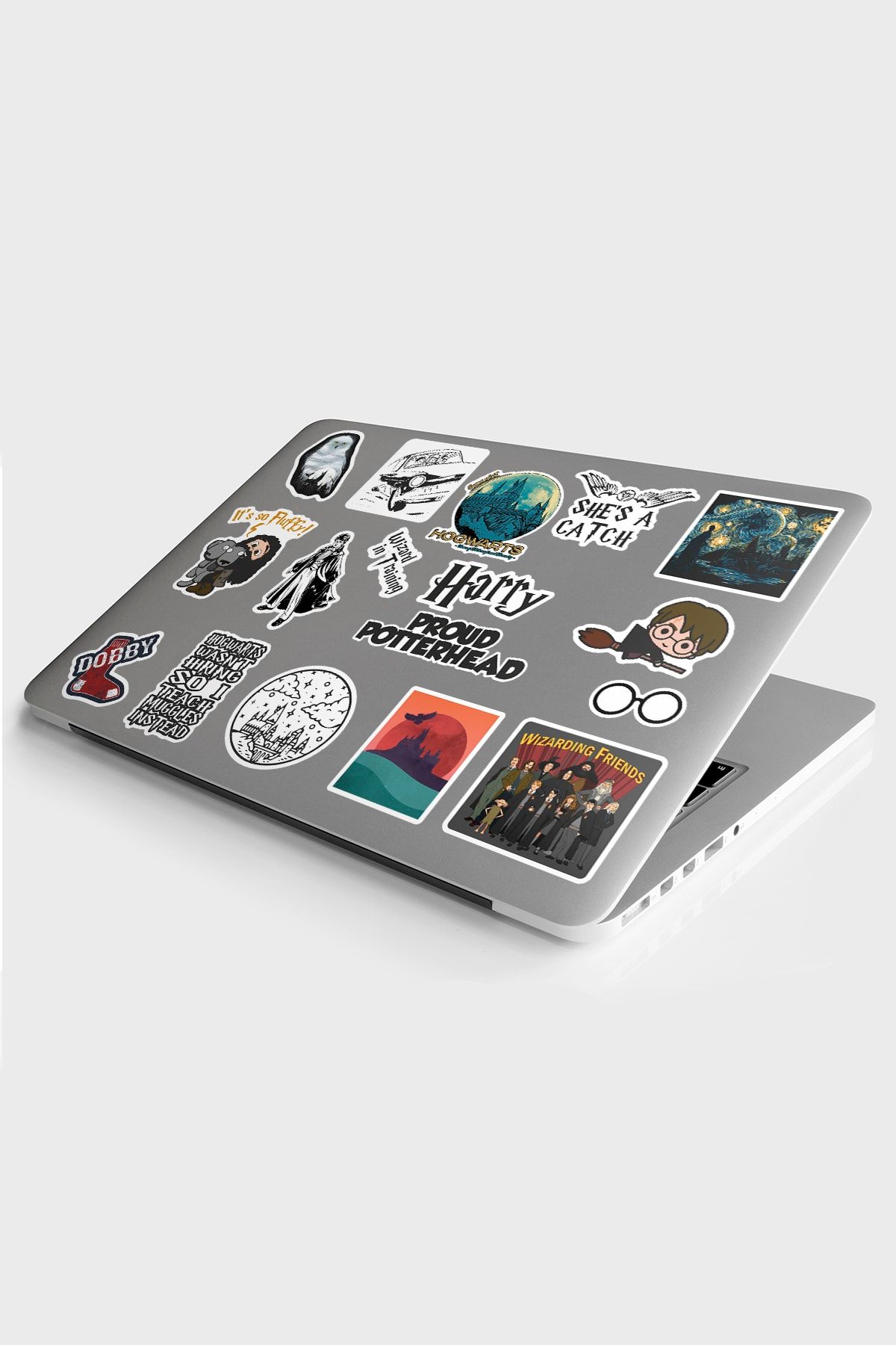 TUGİBU Harry Potter Laptop Sticker Notebook Macbook Defter Ajanda