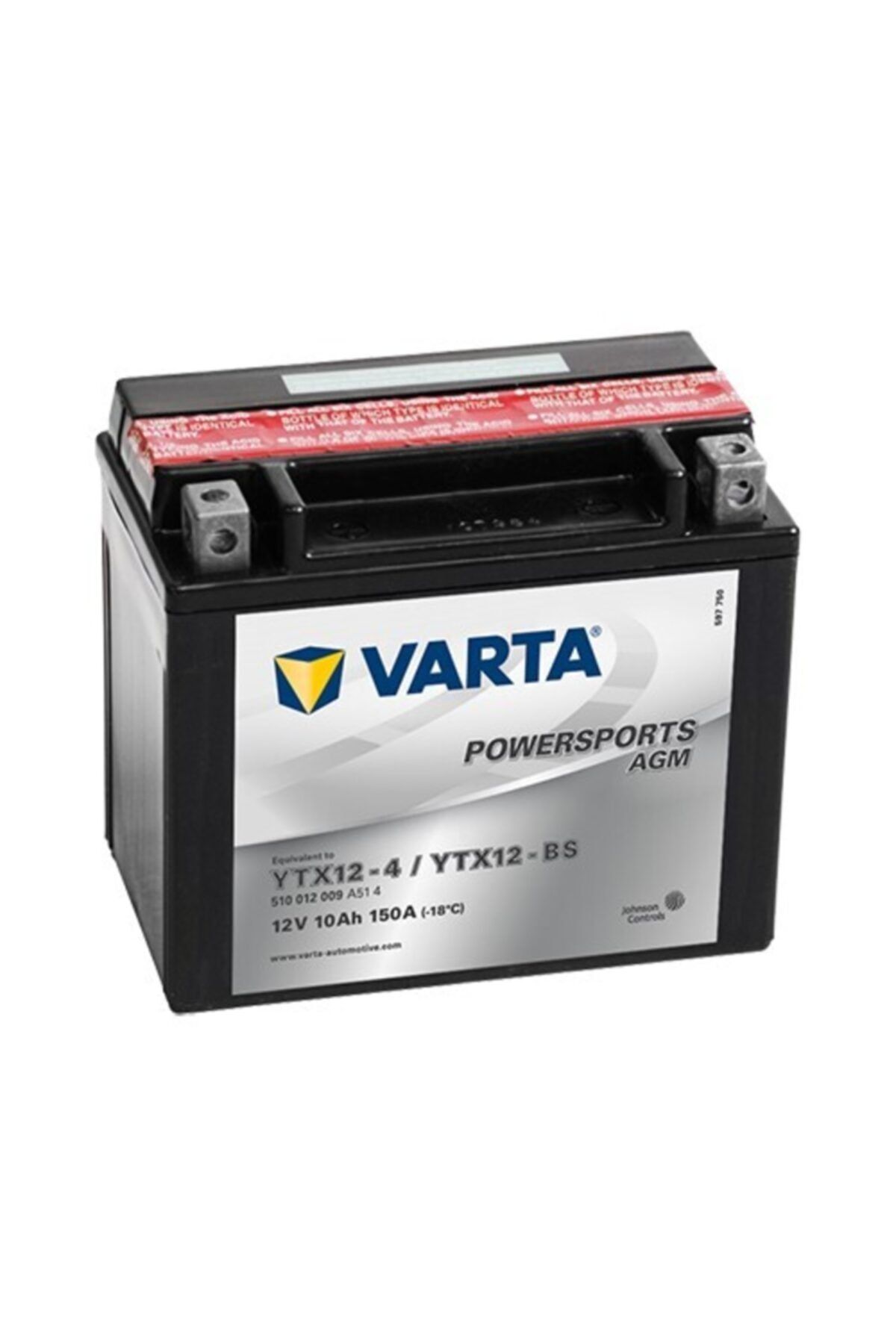 Varta Ytx12-bs Agm Motosiklet Aküsü