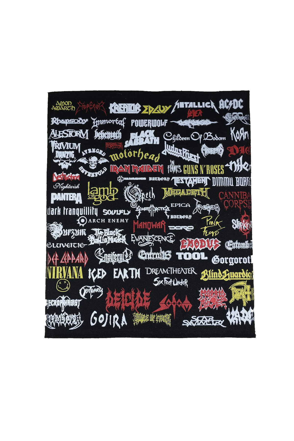 Zepplin Giyim Multiple Bands Sırt Patch Yama