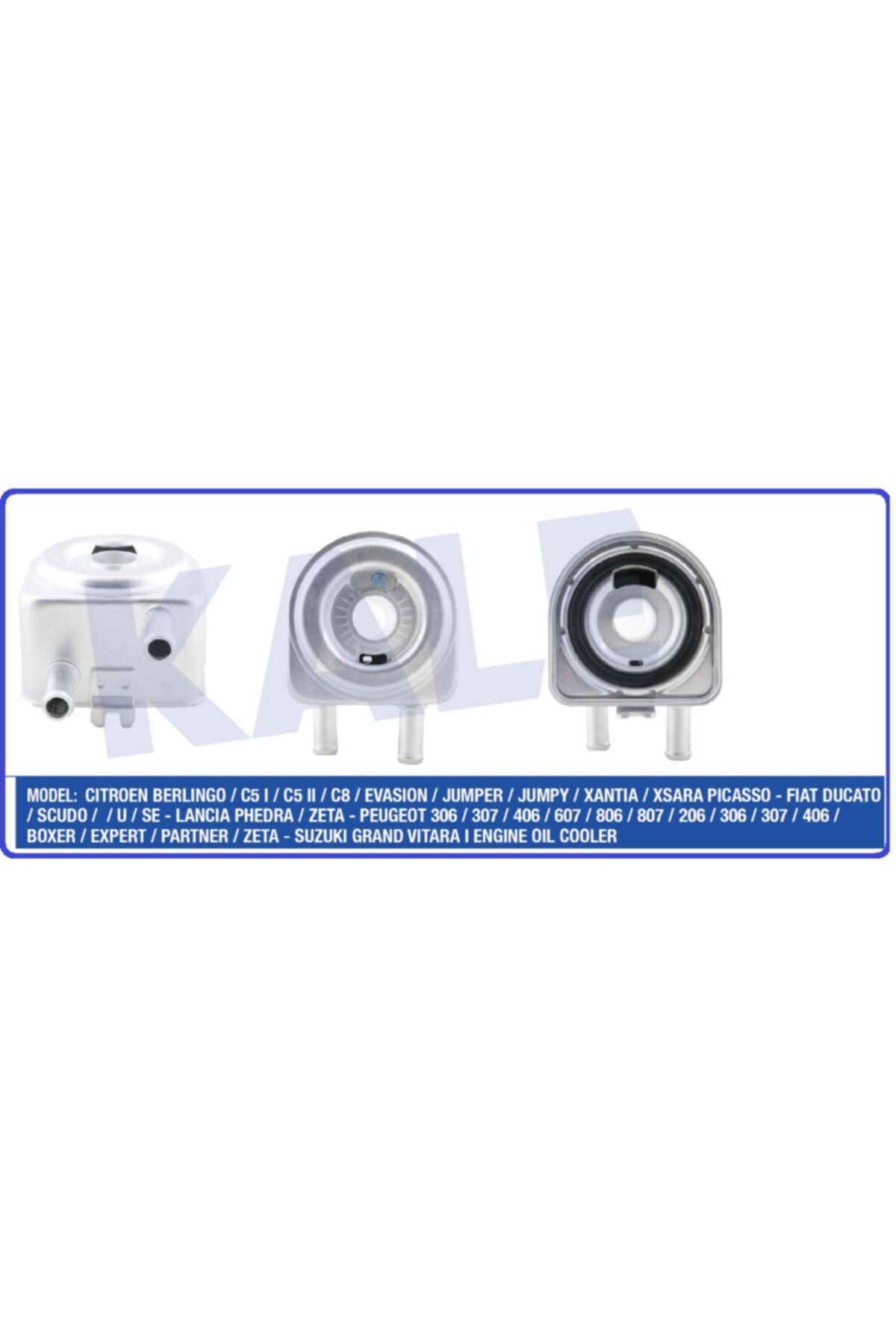 KALE RADYATÖR Yağ Soğutucu Berlingo C5 1-2 C8 Jumper Jumpy Xsara Hdi 1103.h4 344490