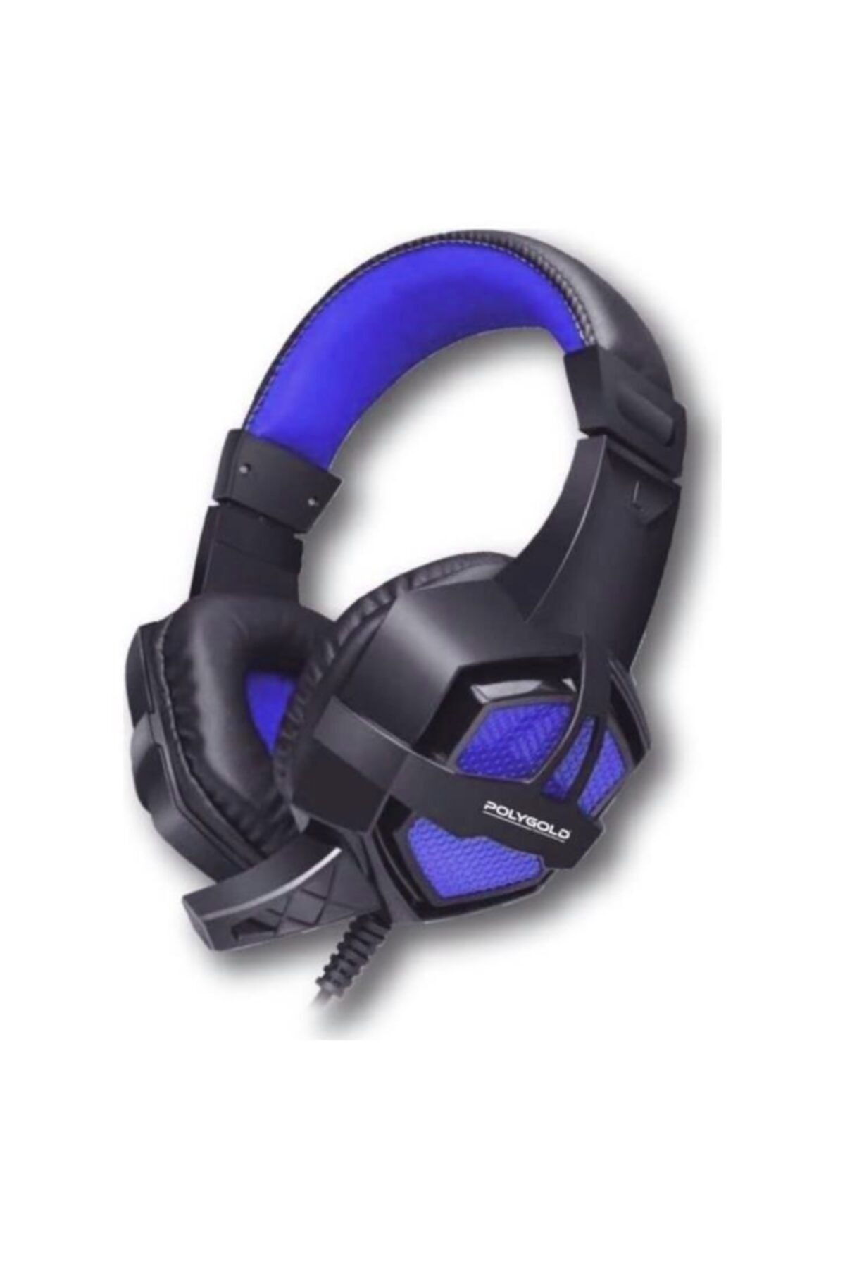 gaman Pg-6965 Mikrofonlu Oyuncu Kulaklığı Gaming Headphone Stereo Kulaklık (mavi)