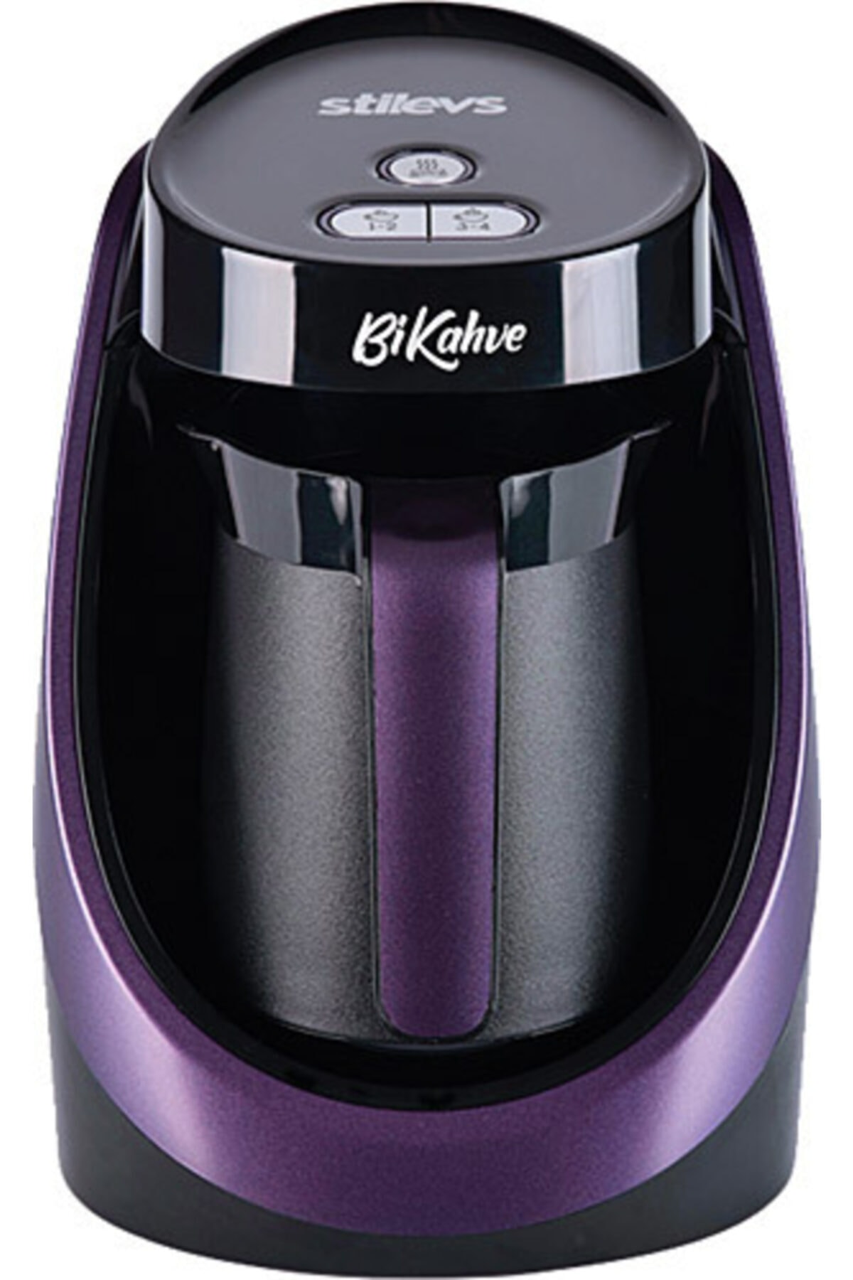 Stilevs Bikahve Otomatik Türk Kahvesi Makinası-mor