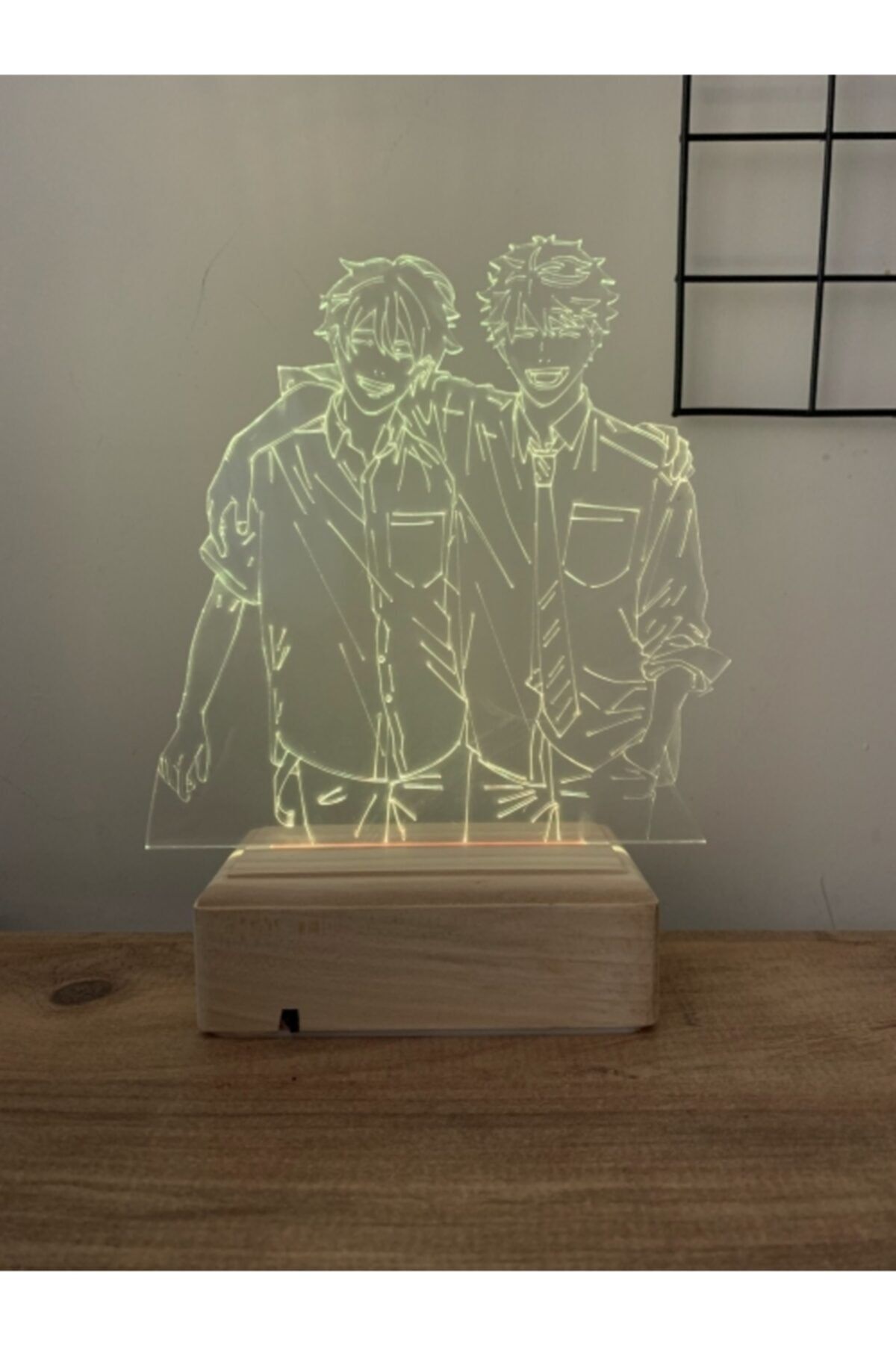 Modiwa Design Mafuyu - Yuki Given 16 Renk Anime Gece Lambası