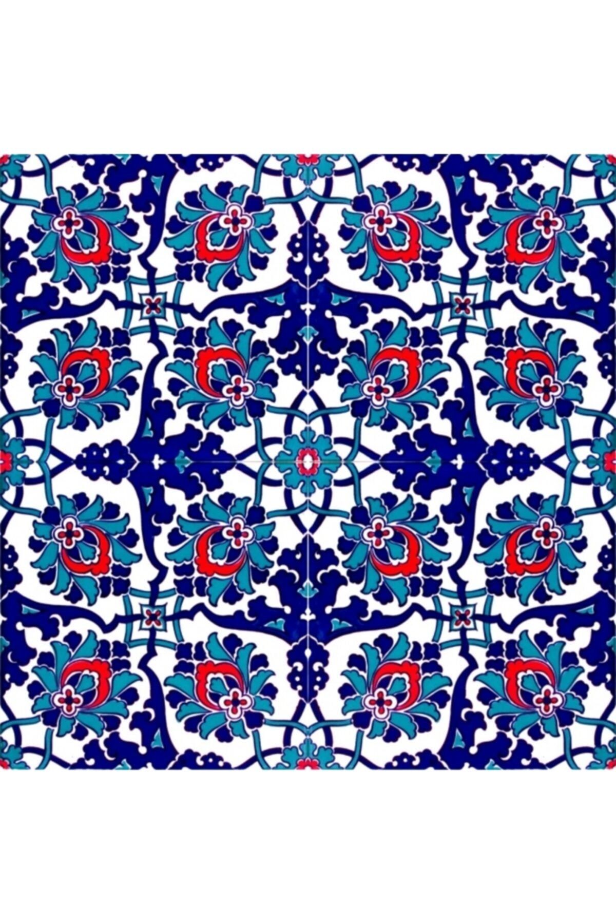 Kütahya Çini Yapı Tasarım Ac16 20x20 cm 1 M2 Cami Çinisi- Çini Karo