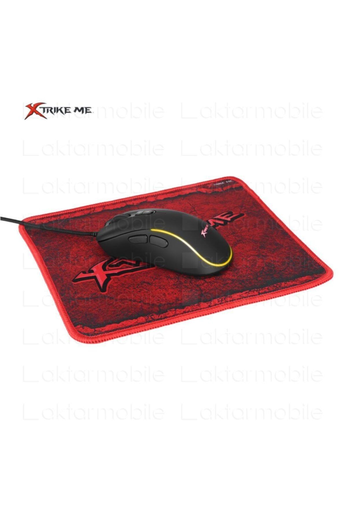 AktarMobile Xtrike Me Mouse Seti Rgb Işıklı Gaming Mouse + Mouse Pad 2 In 1 Set - 3600 Dpı 7 Tuşlu