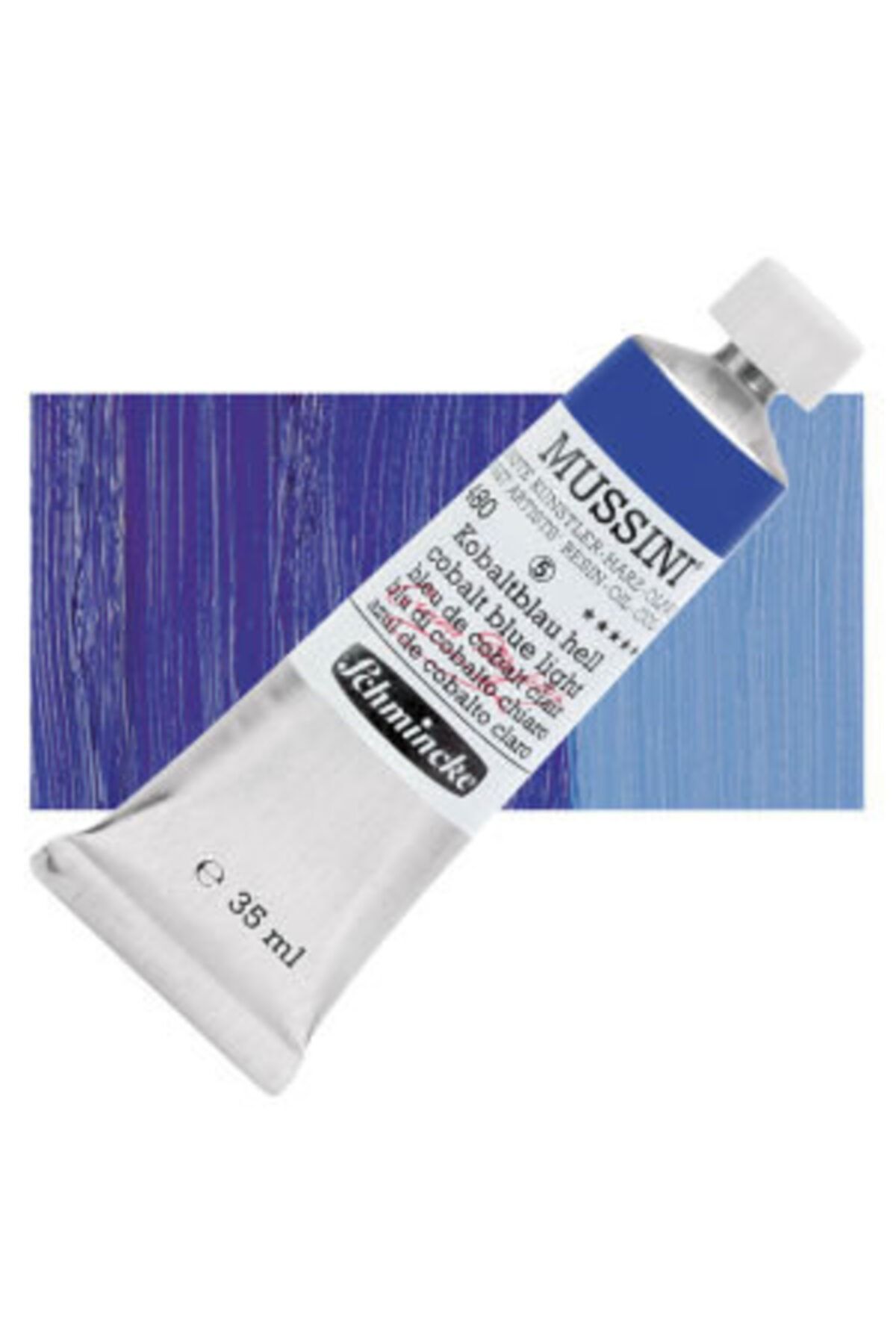 Schmincke Mussini Artist Yağlı Boya 35 Ml Seri 5 480 Cobalt Blue Light