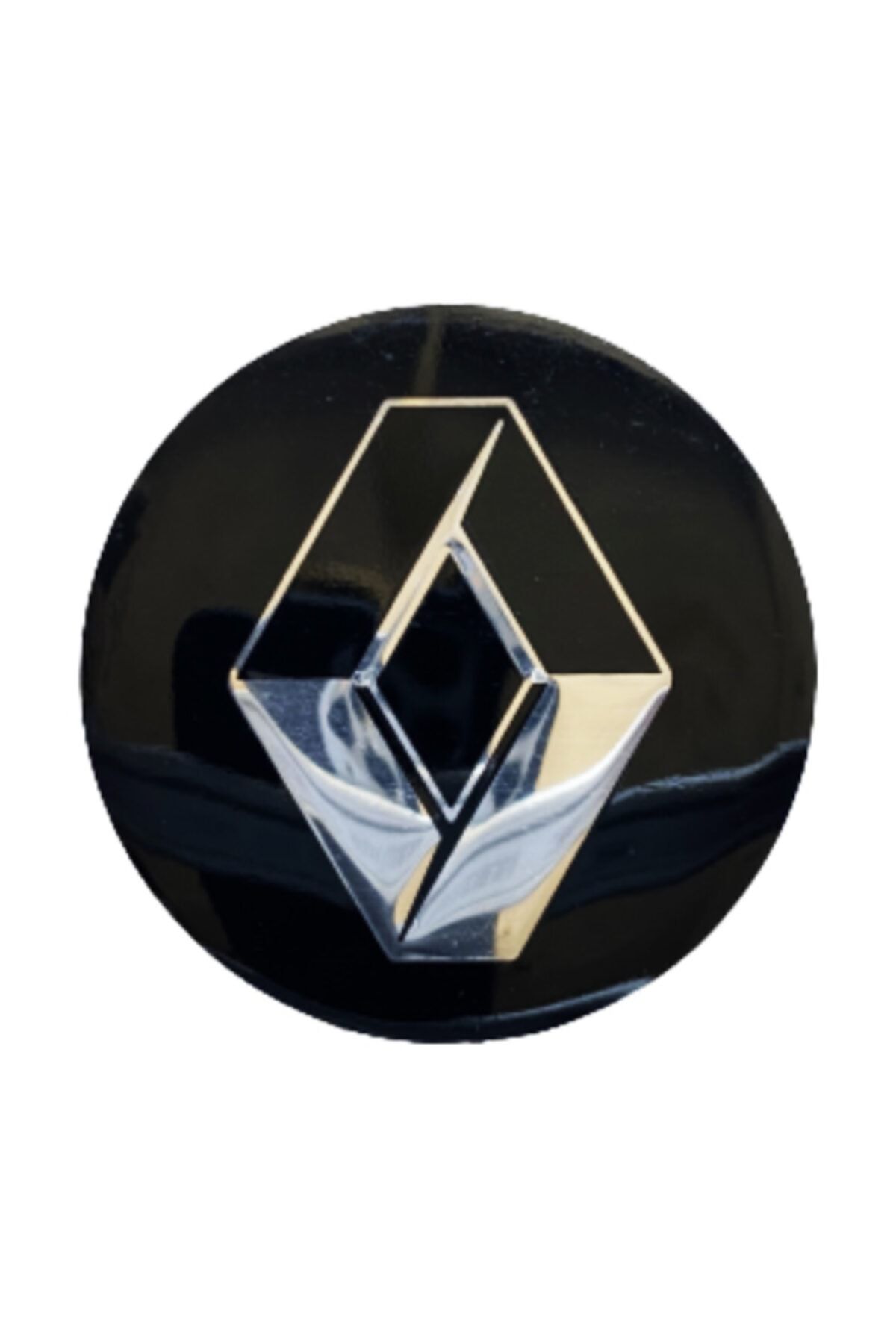 CAR TUNES Renault Amblem Arması Jant Göbek Kapak Etiketi Alüminyum Sticker Yapıştırma Seti.