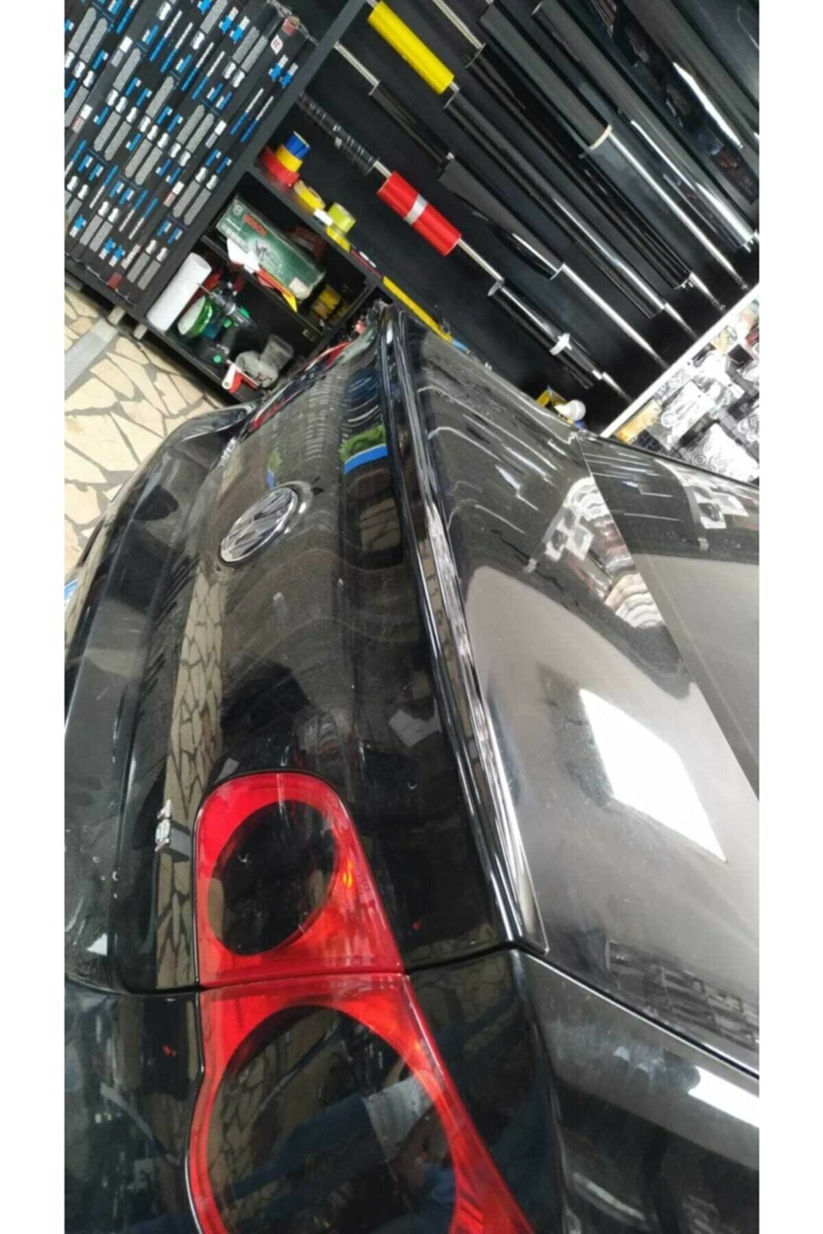 SUNPLEX Volkswagen Passat B6 2005-2010 Spoiler piano Black