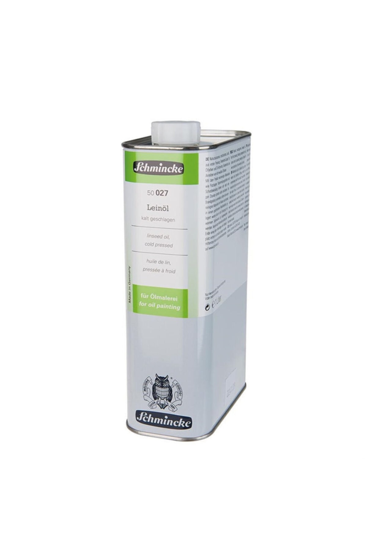 Schmincke Soğuk Pres Keten Yağı 1000 Ml 50027