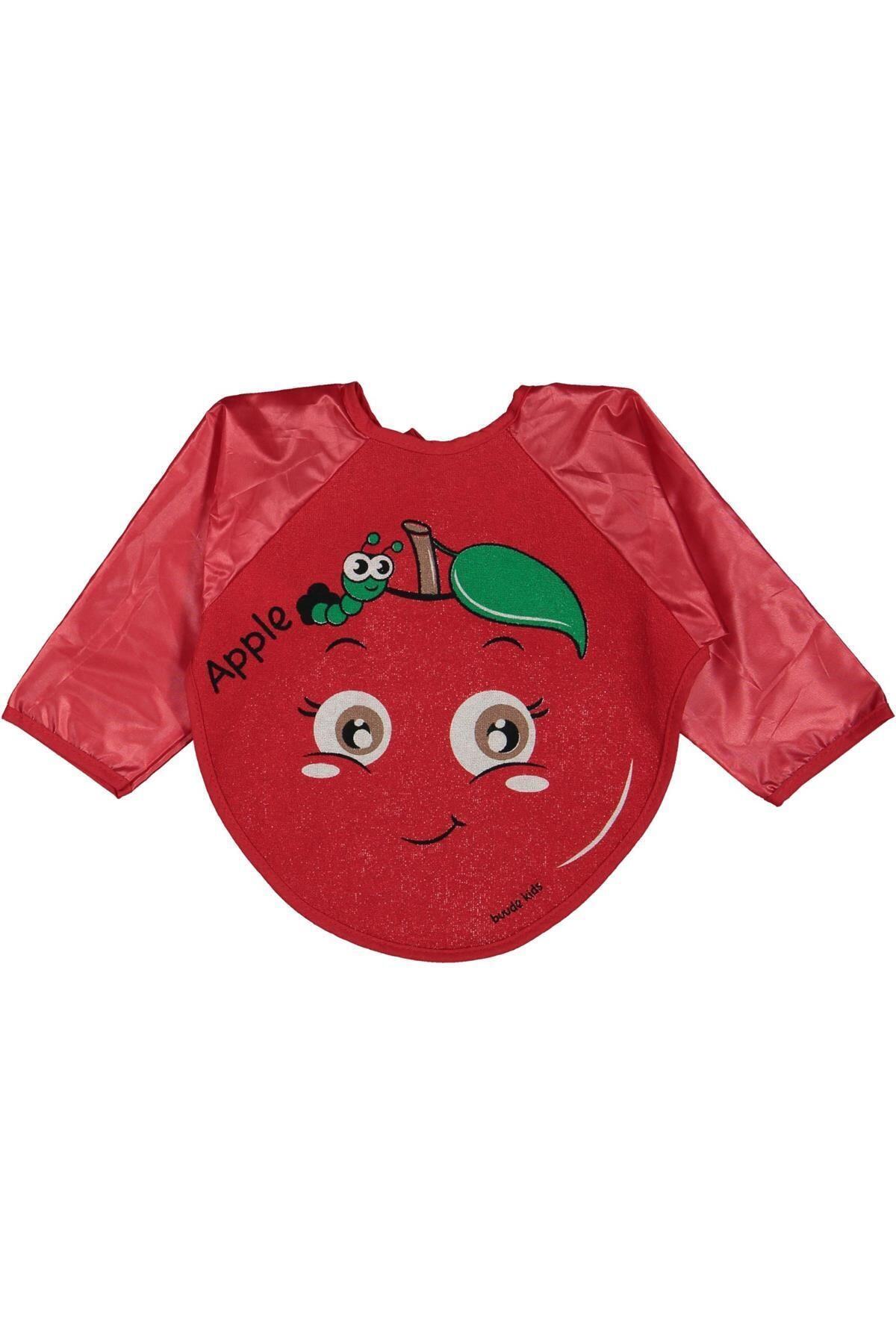 Bebbelife Tatlı Elma Kollu Mama Önlüğü