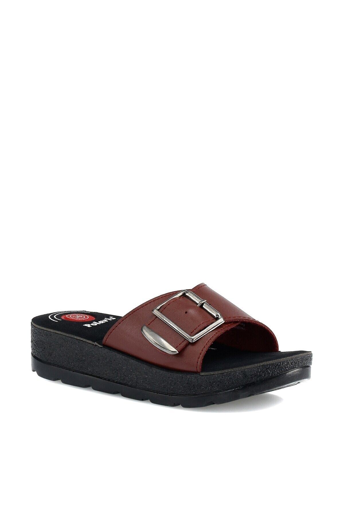 Polaris 601127.z1pr Bordo Kadın Bot