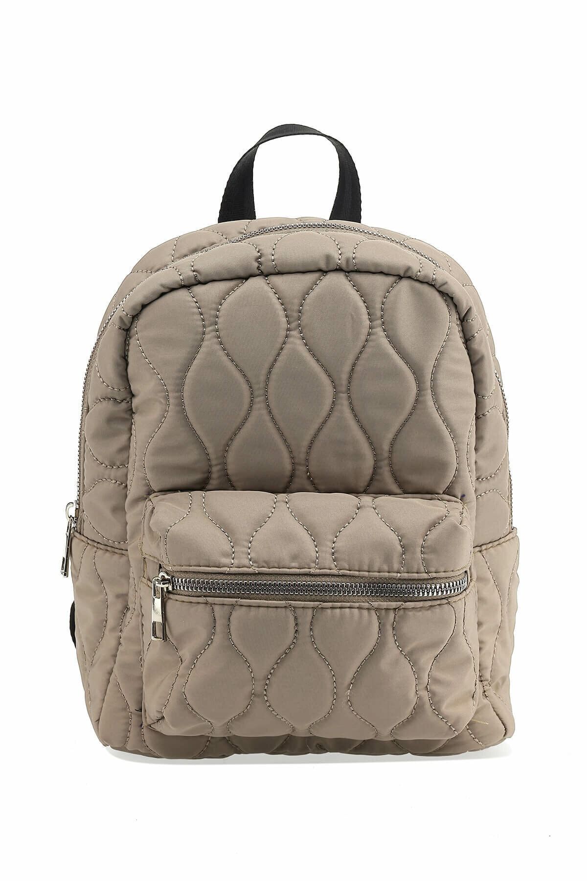 Butigo 21fwbag1016 1pr Gri Kadın Sırt Çantası