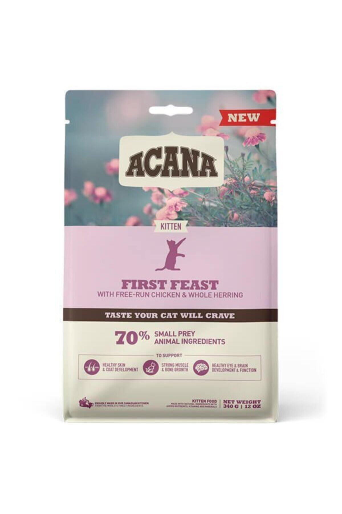 Acana Kitten First Feast Tavuklu Ve Ringa Balıklı Yavru Kedi Maması 340 gr