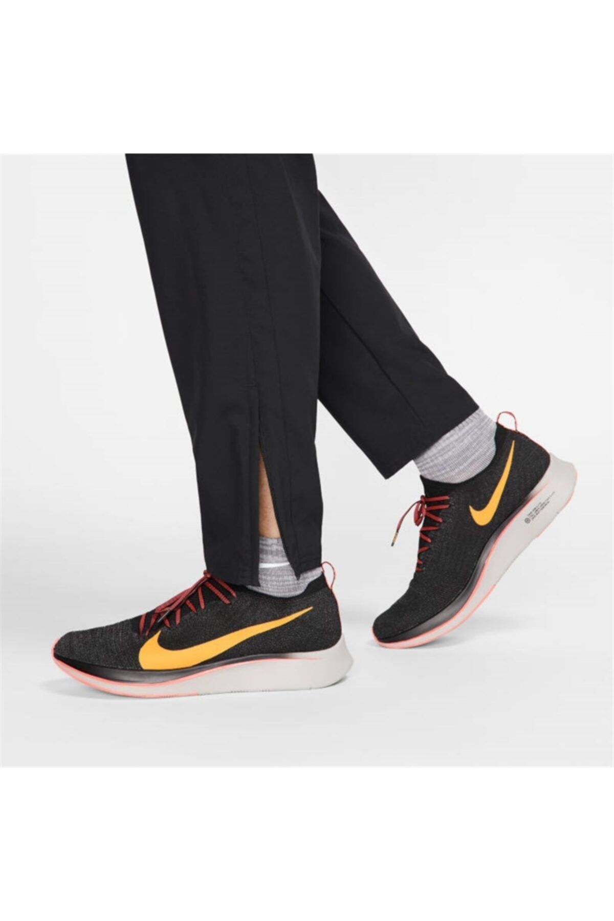 Nike black sweatpants with white stripe shop