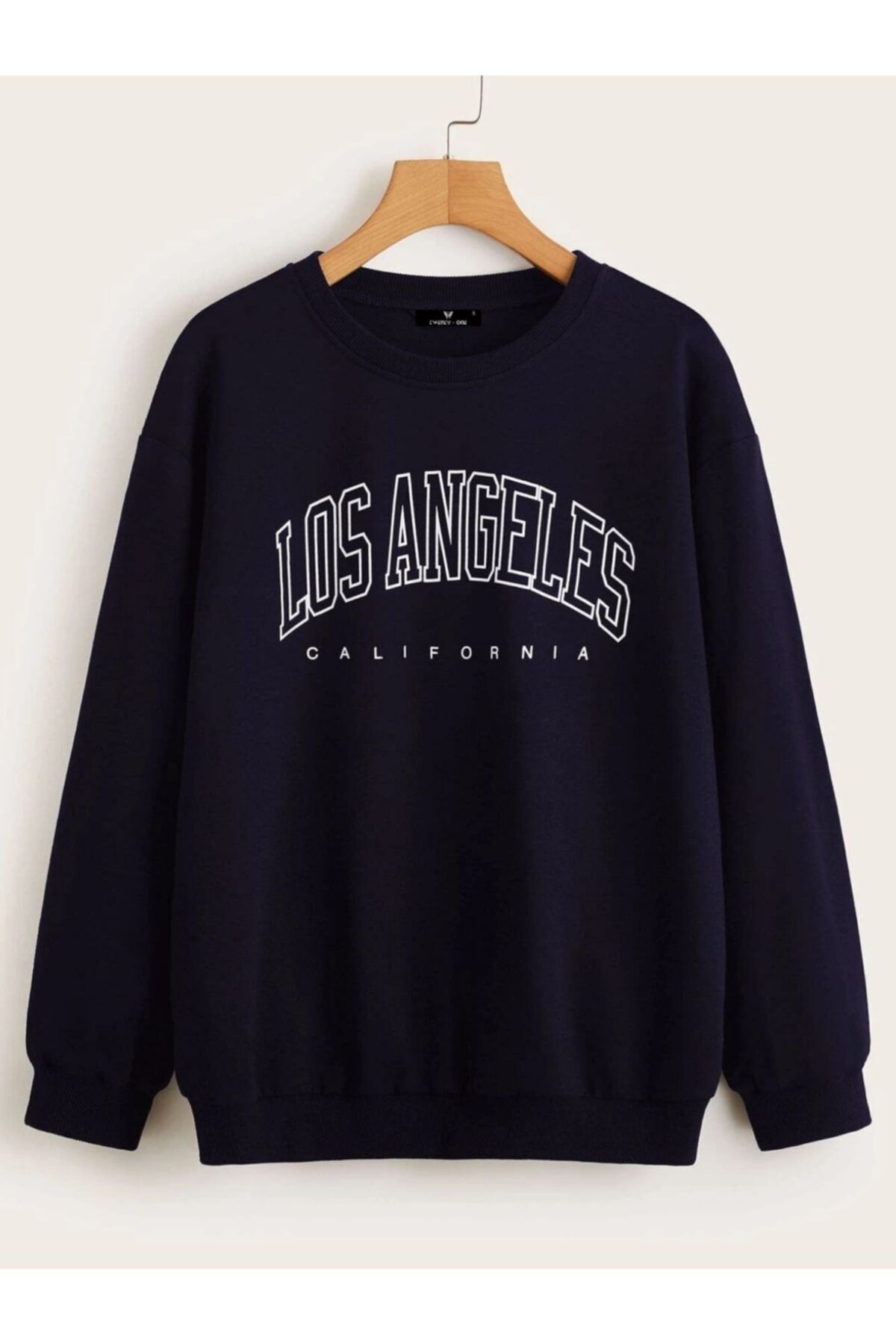 K&H TWENTYONE Kadın Lacivert Los Angeles Sweatshirt
