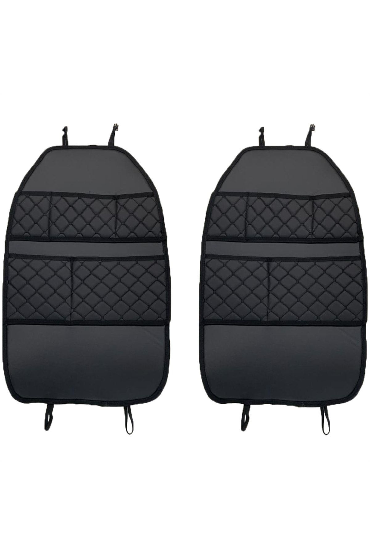 caraks Vw Polo Hb 2010-2017 Arası Oto Koltuk Arkası Organizer Suni Deri 2 Adet 020