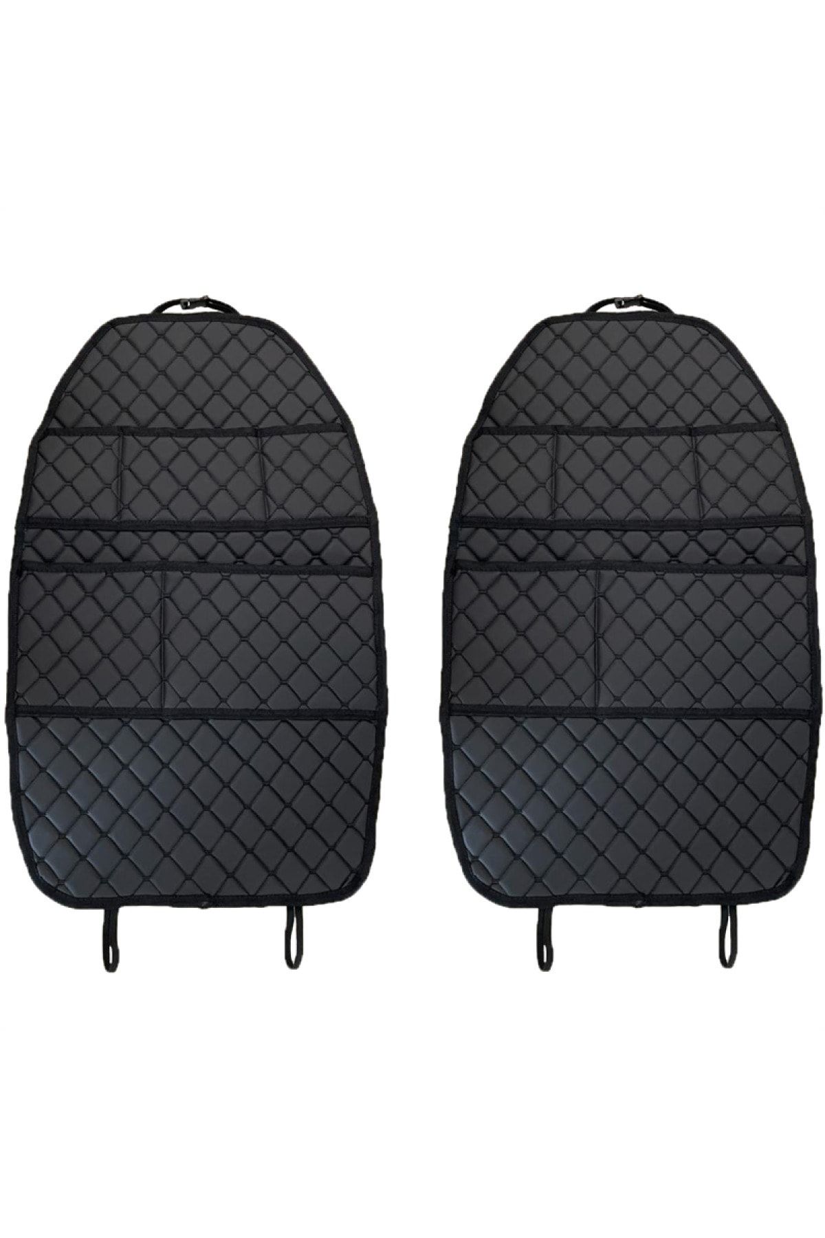 caraks Audi A3 Hb 2003-2012 Arası Oto Koltuk Arkası Organizer Suni Deri 2 Adet 019