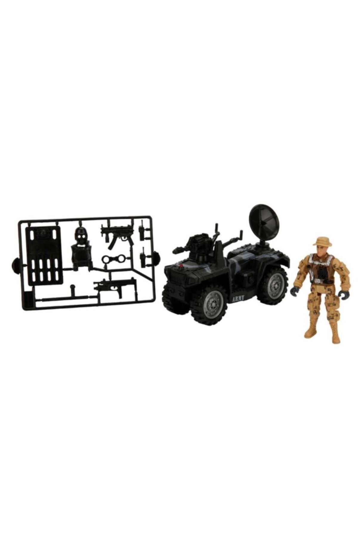 Sunman Hero Combat Sesli Ve Işıklı Askeri Araç Seti 10 Parça 25185 Tank