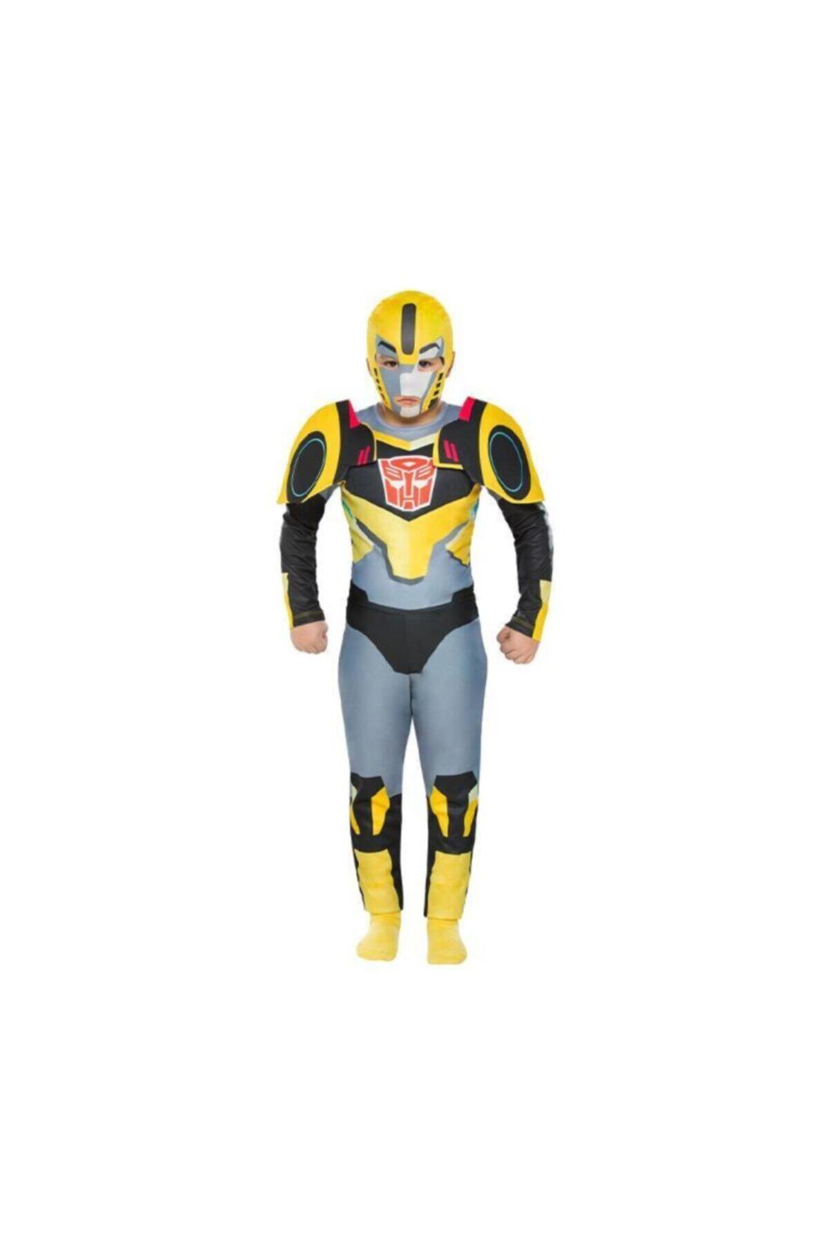 Oyuncakmatik Transformers Bumblebee Çocuk Kostüm 10-12 Yaş