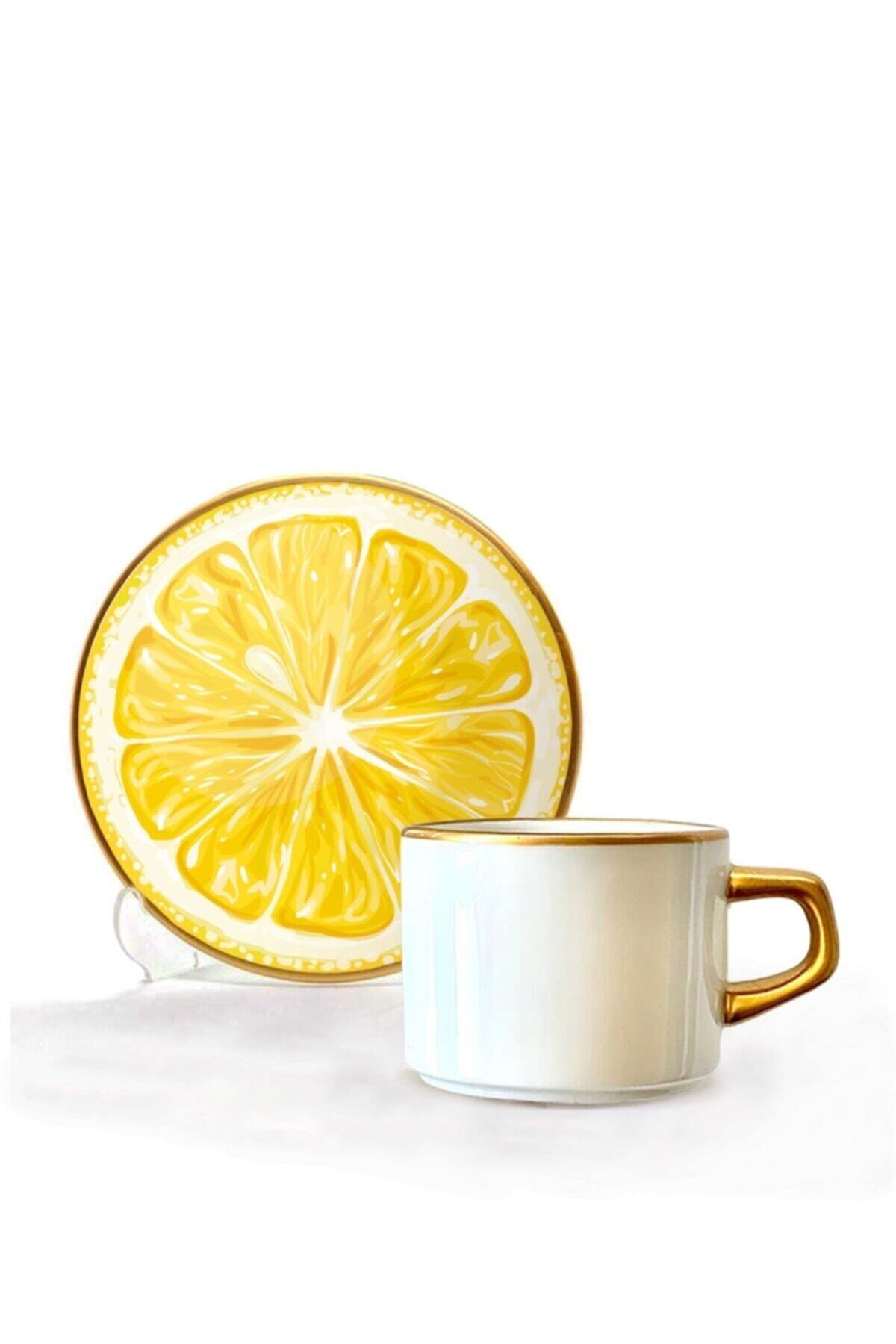 TOYGAR Asaf Çay Fincan Seti 6 Lı Big Lemon