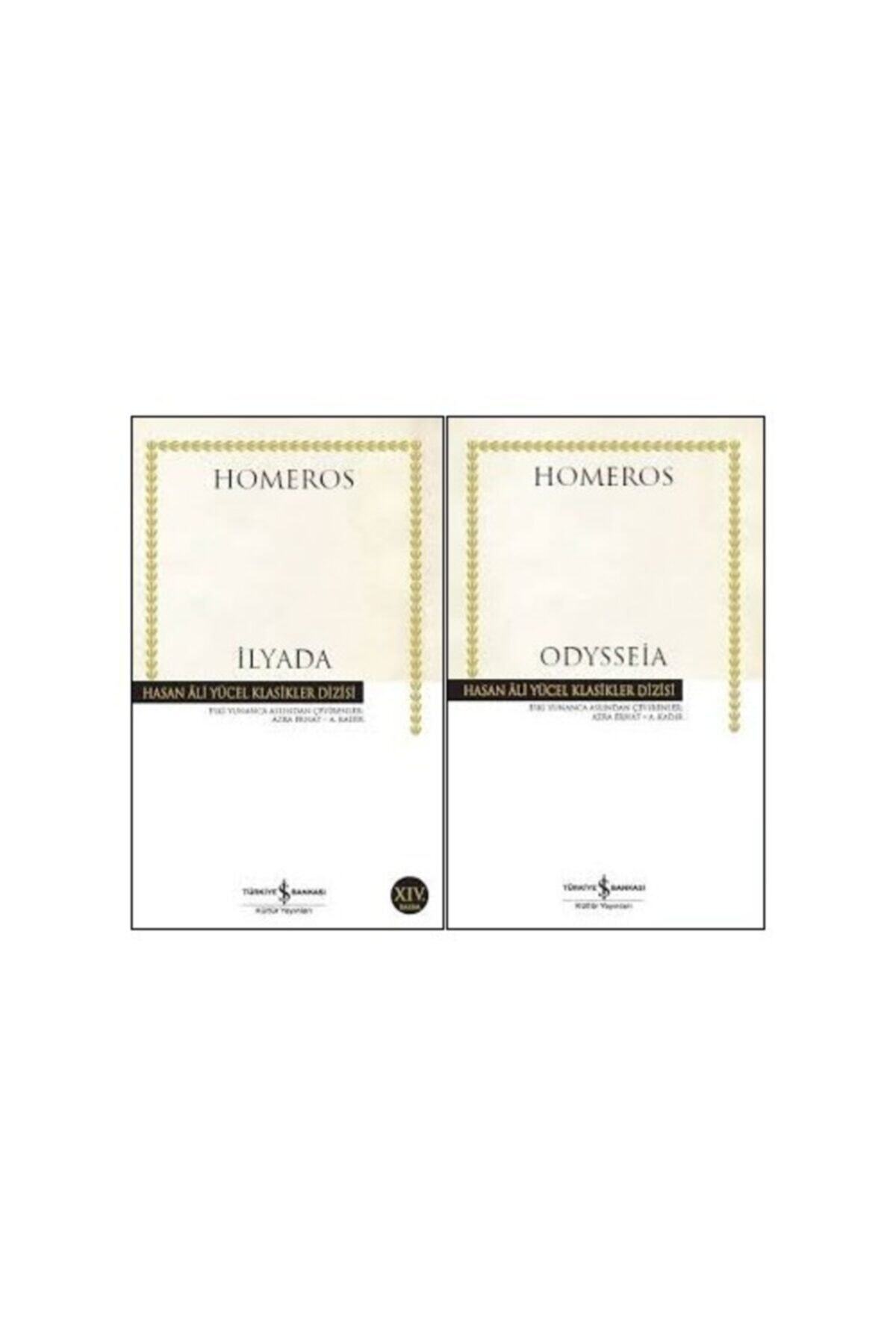 İŞBANKASI Homeros 2 Kitap Set Yunan Mitolojisi Ilyada - Odysseia