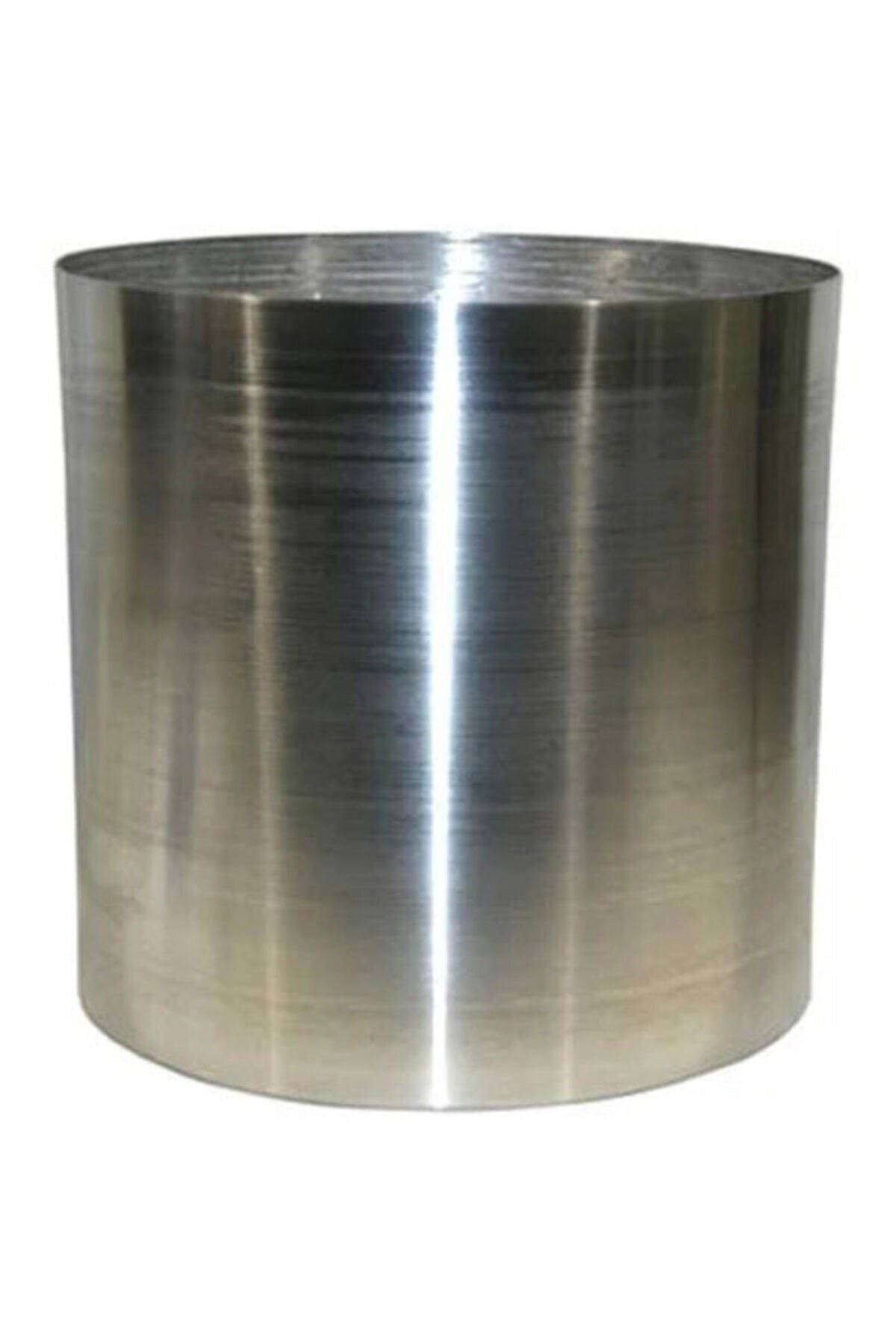 Cihan Çiçekçilik Metal Saksı 30x30 Galvaniz Paslanmaz