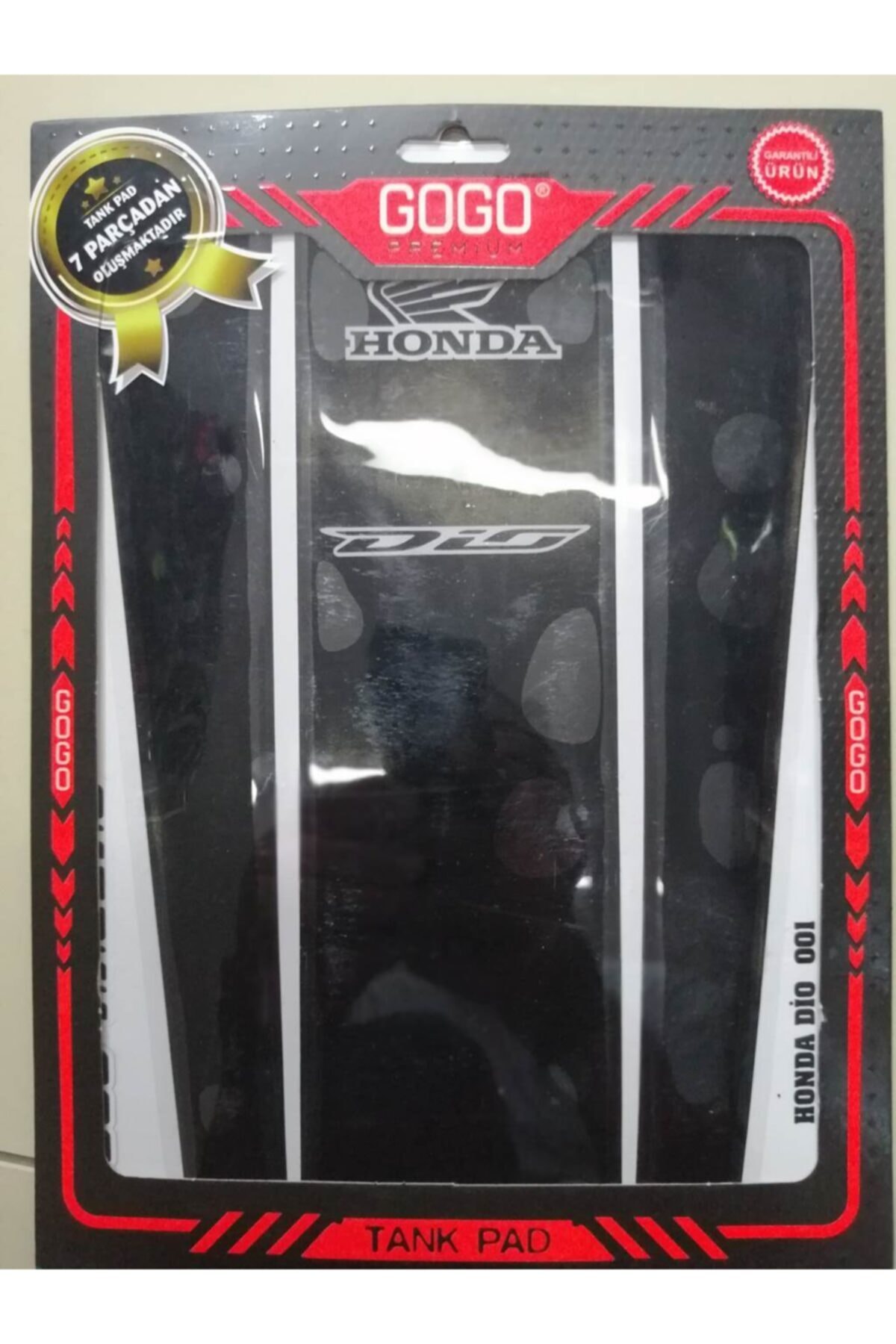 motoçarşım Honda Dio Tankped Set 7 Parça (düz Siyah)