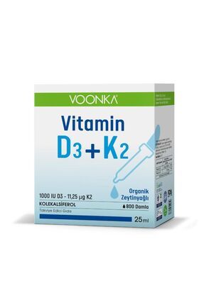 Vitamin D3 K2 Damla 25 ml Image 0