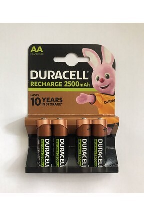 Şarj Edilebilir Kalem Pil 4'lü 2500 mAh Image 0