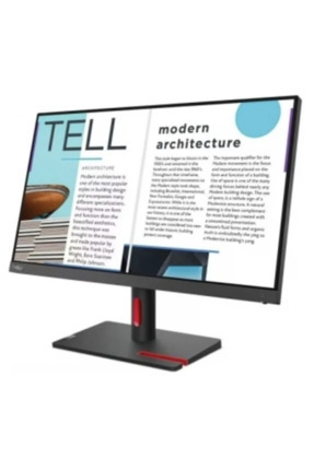 63E0KAT4TK ThinkVision S25e-30  24.5'' FULL HD 1920x1080 75Hz 4msHDMI-VGA Monitor 3yılGaranti Image 0
