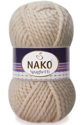Spaghetti %25 Yünlü El Örgü Ipi Kum Beji 23116 Image 0