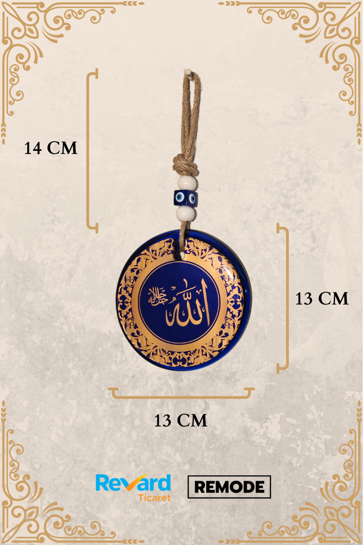 Evil Eye Bead Bead با دوام نوشته شده است.