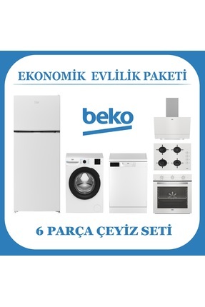 Ekonomik Evlilik Paketi 6 Parça Çeyiz Seti Image 0