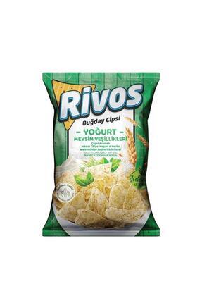 Rivos Yoğurt ve Mevsim Yeşillikleri Buğday Cipsi 56g Image 0