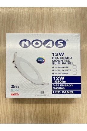 Torunoğlu Elektronik 12 Watt Beyaz Sıvaaltı Led Panel Image 0