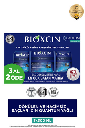 Quantum Şampuan 3 Al 2 Öde Yağlı Saçlar Için- Image 0