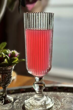 Kadeh, 6'lı, Ayaklı Cam Bardak, Kahve Yanı Su Bardağı, 150 ml Image 0