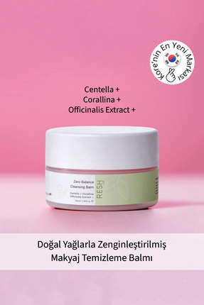 Zero Balance Cleansing Balm 100ml - Vegan Yağ Bazlı Yüz Temizleyici & Makyaj Temizleyici Image 0